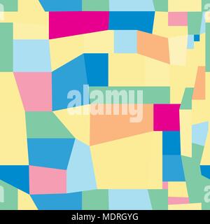 Seamless repeating pattern similar to cloth flaps Stock Vector