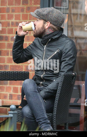 TOWIE cast members film at The Standard pub in Loughton, Essex  Featuring: Pete Wicks Where: Loughton, United Kingdom When: 20 Mar 2018 Credit: WENN.com Stock Photo