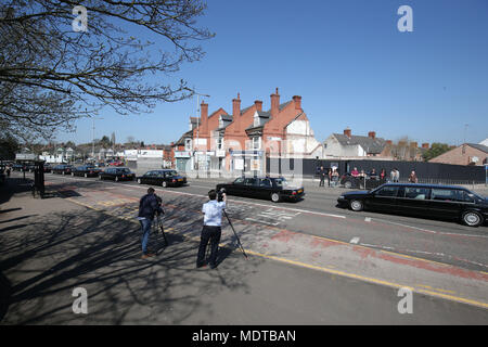 Shane Ragoobeer The funeral cortege carrying three family members, Mary Ragoobeer, 46 ...