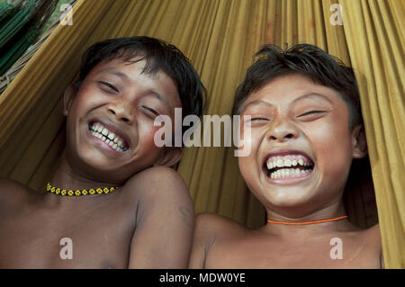 Yanomami Child Stock Photo - Alamy