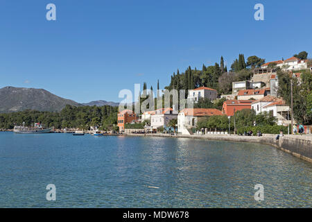 Donje Celo, Kolocep island, Elaphite Islands, Dubrovnik, Croatia Stock ...