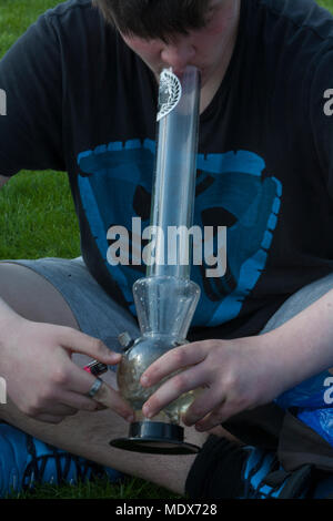 London UK 20 April 2018 As part of the Spirit of London David Wyeth ...