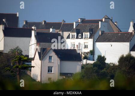 France, Brittany region, Finistère, Cap Sizun, Plouhinec, near Audierne. Stock Photo