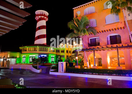 The lighthouse resturaunt in downtown Cabo; Cabo San Lucas, Baja California, Sur, Mexico Stock Photo