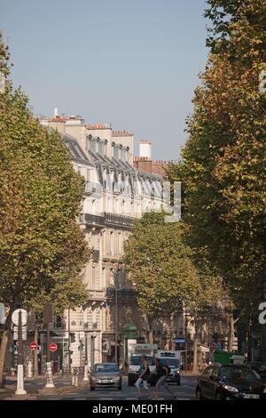 Paris,  boulevard Saint Germain, building, dwelling, real estate Stock Photo