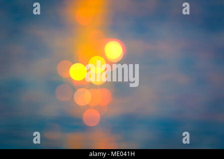 Artistic bokeh background with space for text and image Stock Photo