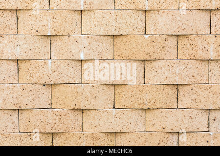 Background of natural decorative stone tiles, marble brick wall Stock Photo