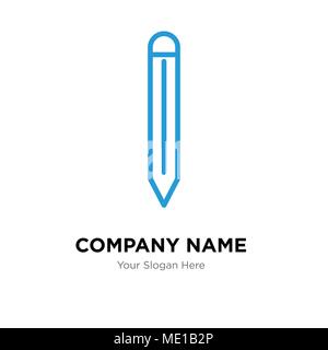 Edit tool company logo design template, Business corporate vector icon Stock Vector