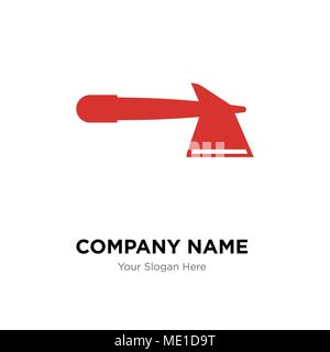 hatchet company logo design template, Business corporate vector icon Stock Vector