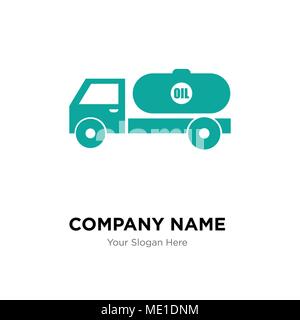 tipper company logo design template, Business corporate vector icon Stock Vector