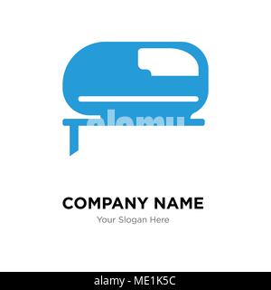 grinder company logo design template, Business corporate vector icon Stock Vector