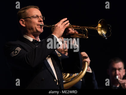Staff Sgt. Daniel Thrower, Heartland of America Band trumpet ...