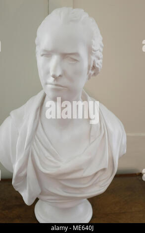 william pitt the younger 18th century english prime minister bust kent uk april 2018 Stock Photo