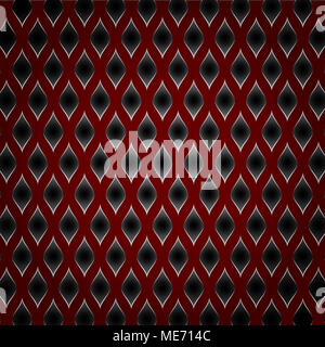 red Colour Abstract metal background. raster copy Stock Photo