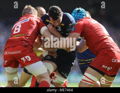 Tadhg Beirne of Ireland, James Ryan of Ireland at end of the M6N ...