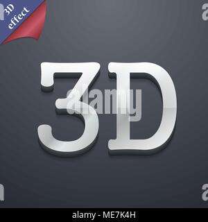 icon symbol. 3D style. Trendy, modern design with space for your text Vector illustration Stock Vector
