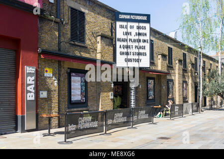 Clapham Picturehouse in Venn Street, Clapham Old Town, South London. Stock Photo