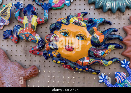 decorative wall art from Jericho Garden Nursery (Albuquerque, New Mexico) Stock Photo