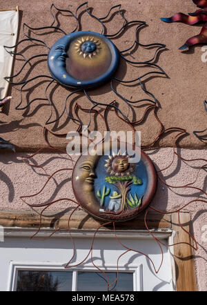 decorative wall art from Jericho Garden Nursery (Albuquerque, New Mexico) Stock Photo