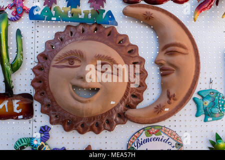 decorative wall art from Jericho Garden Nursery (Albuquerque, New Mexico) Stock Photo