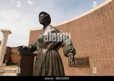 Sojourner Truth statue in Battle Creek Michigan Stock Photo