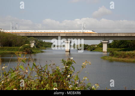 Taiwan high speed rail Stock Photo