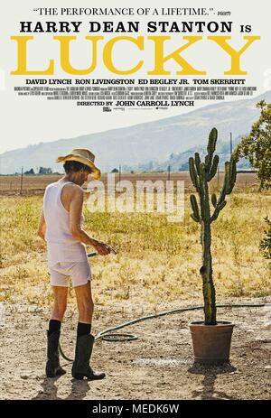 RELEASE DATE: September 29, 2017 TITLE: Lucky STUDIO: Magnolia Pictures DIRECTOR: John Carroll Lynch PLOT: The spiritual journey of a ninety-year-old atheist. STARRING: HARRY DEAN STANTON, David Lynch, Ron Livingston. (Credit Image: © Magnolia Pictures/Entertainment Pictures) Stock Photo