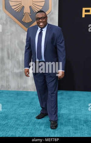 Universal's 'Pacific Rim Uprising' Premiere held at the TCL Chinese Theatre IMAX - Arrivals  Featuring: Andre Meadow Where: Los Angeles, California, United States When: 21 Mar 2018 Credit: Sheri Determan/WENN.com Stock Photo