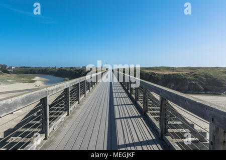 Pudding Creek Trestle, Fort Bragg, California Stock Photo