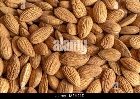 Almonds kept on a desk California Almonds Stock Photo