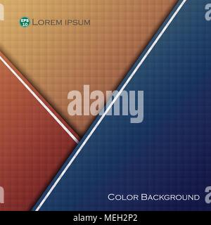 Abstract of colorful shape business background. Illustration vector eps10 Stock Vector