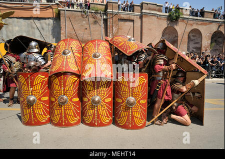 Rome Birthday Celebrations People dressed as ancient Roman centurions