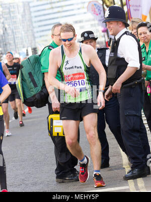 Competitors in the first London Marathon 1981 Stock Photo - Alamy