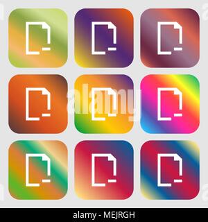 Remove Folder icon Stock Vector