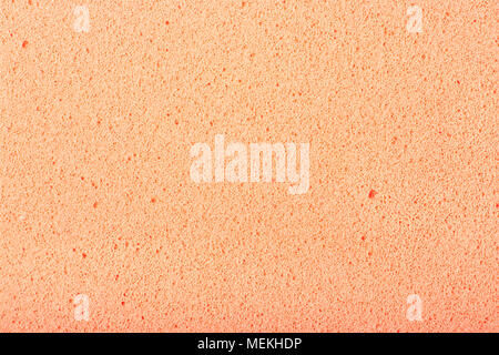 Peach colored texture of ethylene vinyl acetate. Stock Photo