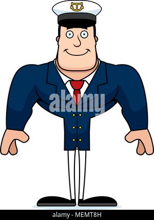 A cartoon boat captain smiling Stock Vector Image & Art - Alamy