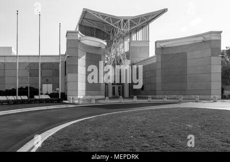 FAYETEVILLE, NC - Janurary 12, 2012: Airborne & Special Operations Museum Stock Photo