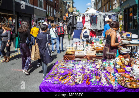 Brick Lane Market London Stock Photo - Alamy