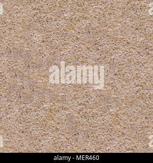 Beige Rough Plastered Wall. Seamless Texture. Stock Photo