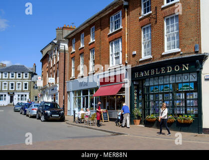 Shaftesbury is a small town in dorset England UK Stock Photo