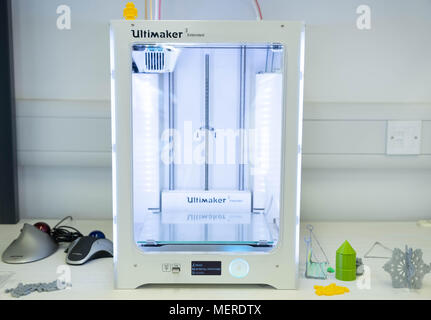 Ultimaker 3 3D printer Stock Photo