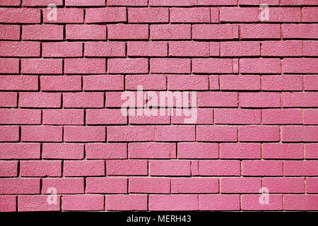 Brick wall, red brick wall close-up Stock Photo