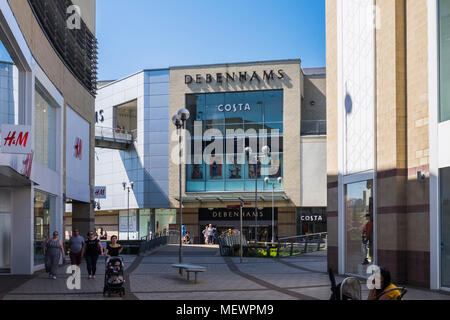 Hemel Hempstead old&new towns part of the borough of Dacorum in Hertfordshire and is a London commuter town, England, U.K. Stock Photo