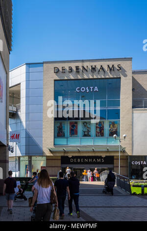 Debenhams department store at Riverside Shopping Centre, Hemel ...