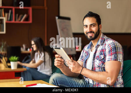 The Bearded Enterpreneur Stock Photo