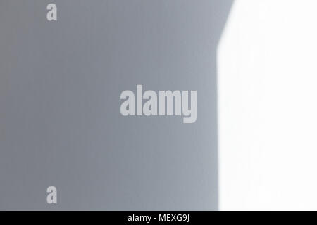 The sun light on the wall, day time Stock Photo