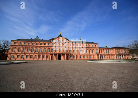 Rastatt - Baroque town in Germany close Karlsruhe, the Rhine and French border. Stock Photo