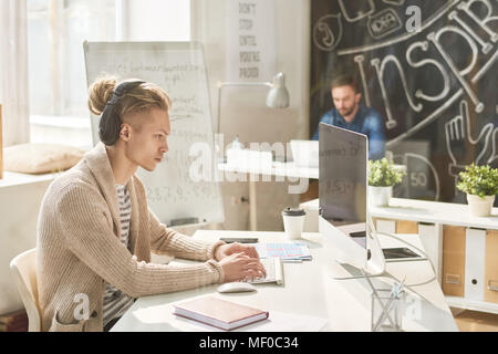 Creative workspace for talented staff Stock Photo