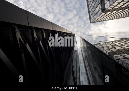 London's ever growing list of sky scrapers Stock Photo