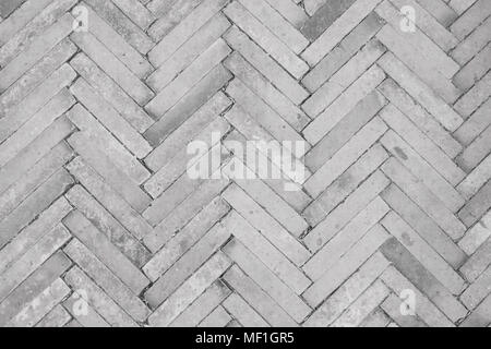 The bricks are arranged in a diagonal arrangement use for background Stock Photo